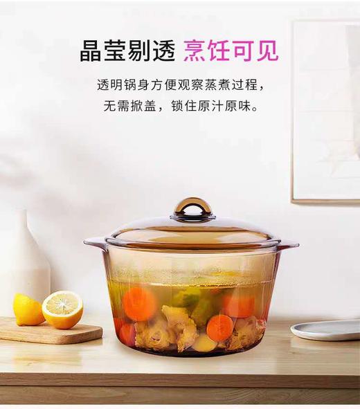 5F  乐美雅玻璃汤锅5升 商品图0