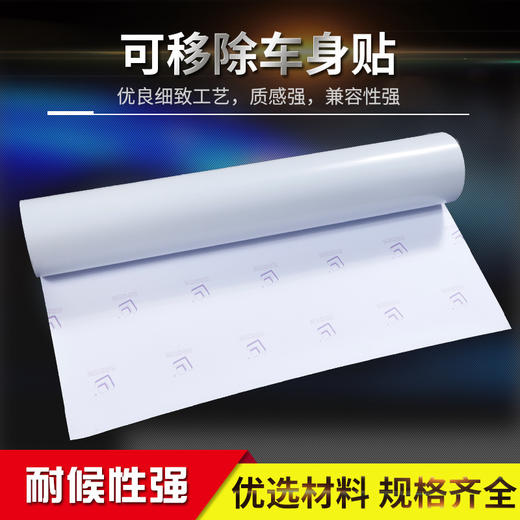 易森户外车身贴一年可移除黑胶R100 商品图3