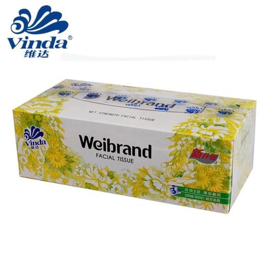 维达威牌盒抽面巾纸V2002 商品图2