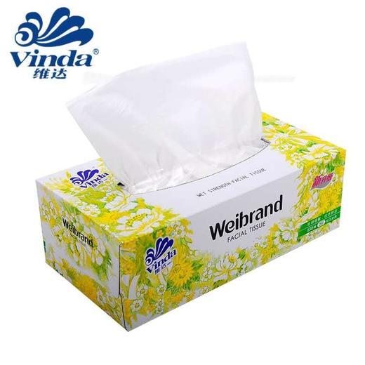 维达威牌盒抽面巾纸V2002 商品图0