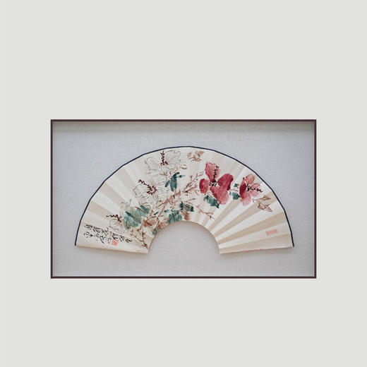 姚震西《平常花草1》/画芯尺寸20.5*61cm/已装框 商品图1