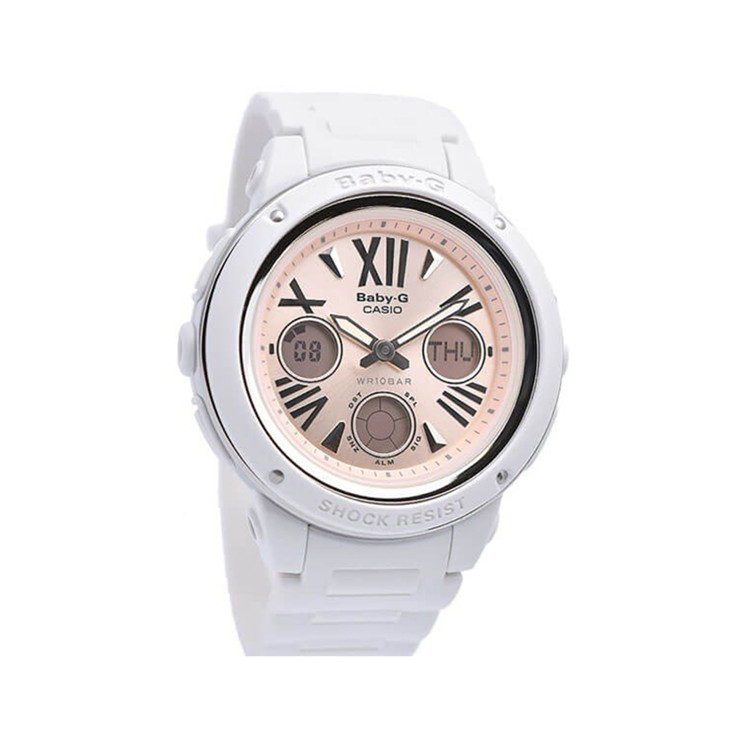 全球联保日本卡西欧casiobabyg白色女士运动手表bga1527b2jf日本直邮