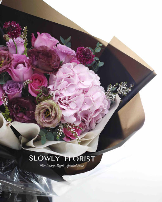 复古酷飒花束 商品图5