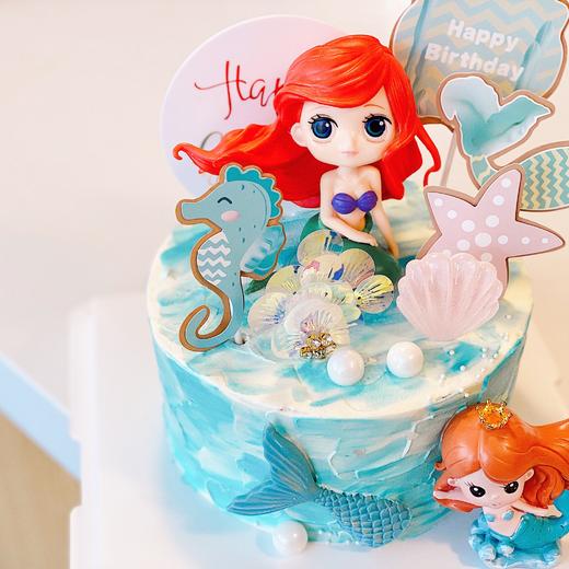 【蓝色海洋美人鱼】(插牌装饰随机) 商品图4