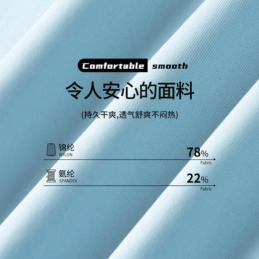 南极人四角内裤盒装*3条装男士内裤男平角裤内衣 商品图4