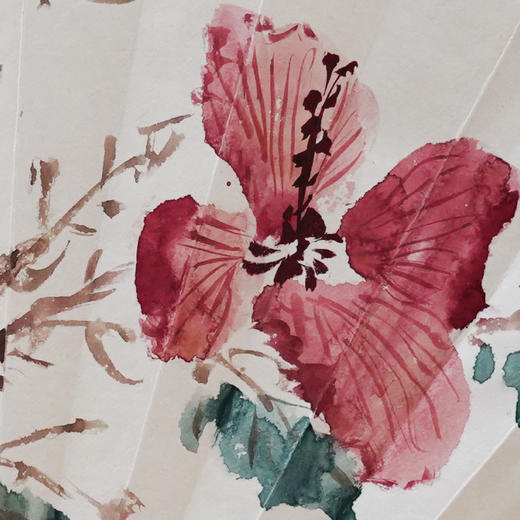 姚震西《平常花草1》/画芯尺寸20.5*61cm/已装框 商品图2