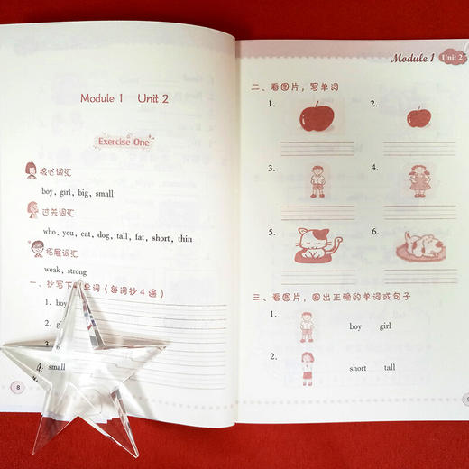 小学英语词汇默写通关小能手  二年级第一学期  交大之星 商品图2