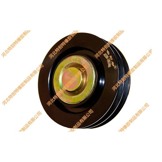 玉柴YC6J惰轮 编码：J4208-1002400/玉柴YC6J皮带惰轮/玉柴YC6J张紧轮/玉柴YC6J皮带张紧轮/玉柴YC6J涨紧轮/玉柴YC6J皮带涨紧轮(2400) 商品图1