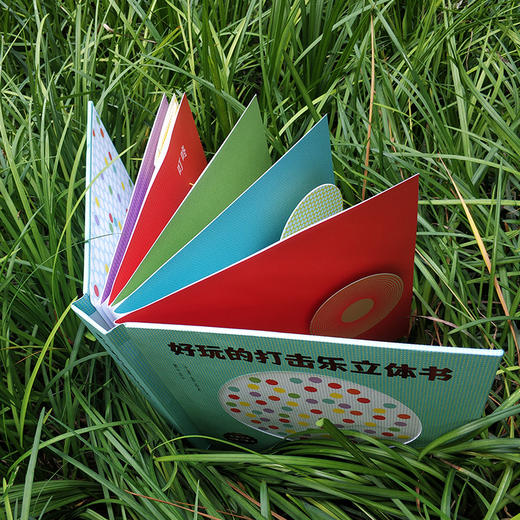 好玩的打击乐立体书 克莱尔 祖舍利 罗梅 学前教育视唱练耳声乐书 幼儿音乐课书籍 宝宝动手协调能力逻辑能力训练书籍 商品图4