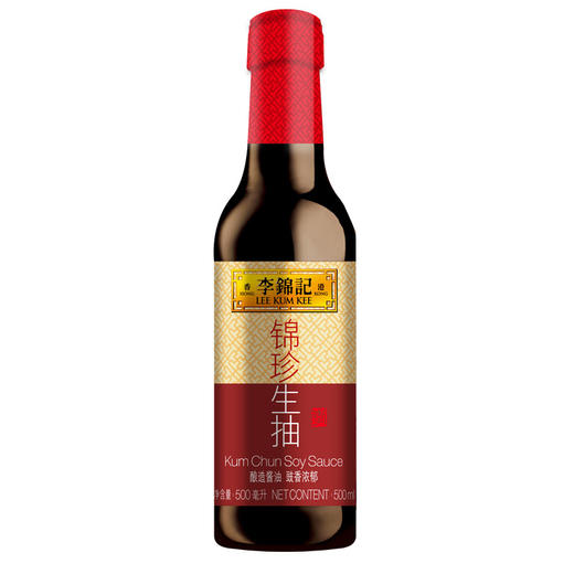 李锦记 锦珍生抽 500ml 商品图0