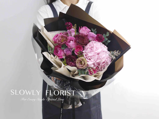 复古酷飒花束 商品图4