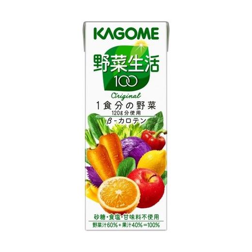 日本进口 KAGOME 可果美 果蔬汁饮料 野菜生活 200ml 商品图2