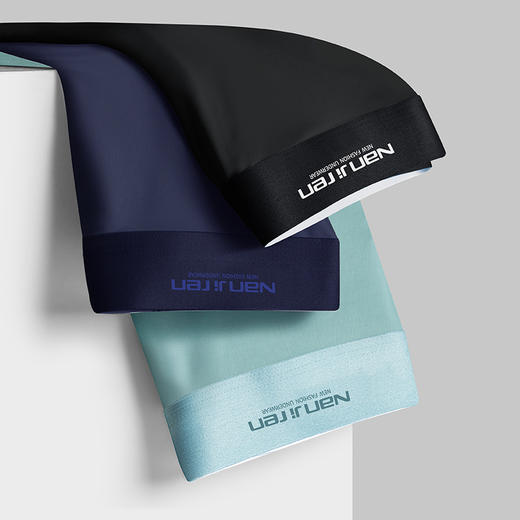 南极人四角内裤盒装*3条装男士内裤男平角裤内衣 商品图8