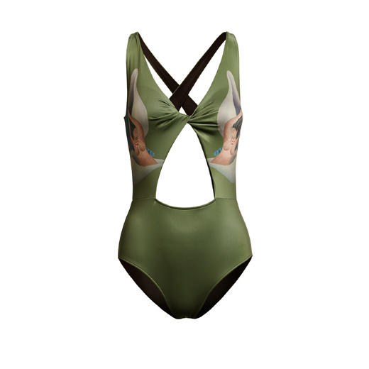 THE FABRIC UNION「高贵的野蛮人」系列服装 度假连体泳衣(百搭紧身连体衣) 现货 商品图5