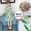 WKM-T-613481507060（送同款帽子）小女孩无袖韩版超洋气公主裙子 商品缩略图1