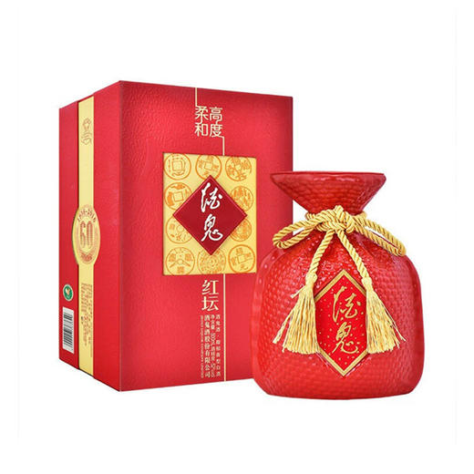 【长期有货】52度酒鬼红坛 馥郁香型 一箱500ml*6瓶 商品图0