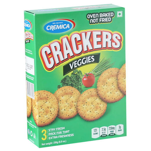 维夫得蔬菜饼干250G 商品图0