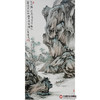 李学亮《九江归路远 万里客船还》68*138cm 山水竖幅作品 玄关/办公室挂画 商品缩略图1