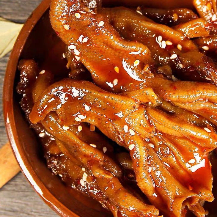 【馋三疯】无骨鸭掌 90g 柔韧销魂 化骨绵绵