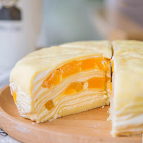 泰象芒果千层蛋糕6寸