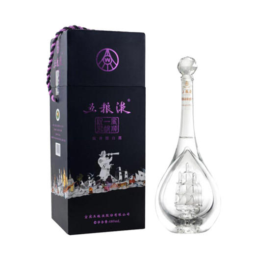 五粮液·祝君一帆风顺 52度 480mL*1瓶 商品图0