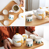 卡通萌趣茶壶套装 四个杯子一个茶壶 商品缩略图2