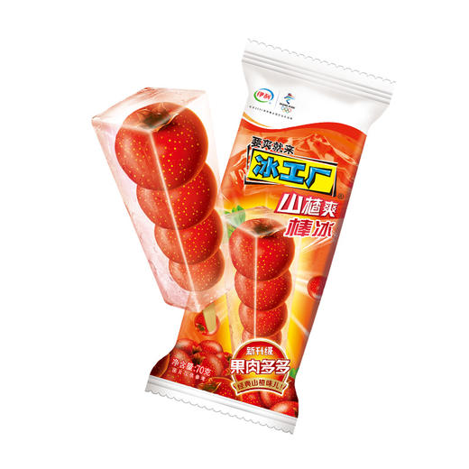 伊利冰工厂(山楂爽)棒冰【10只装】 商品图0