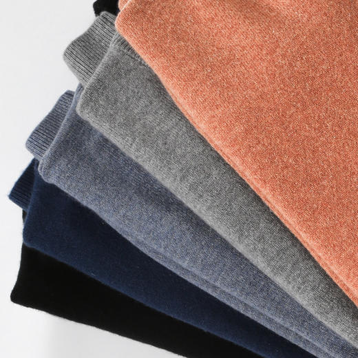 METTE羊绒世家2020秋冬新品男100%山羊绒衫时尚基础百搭圆领毛衣 商品图6