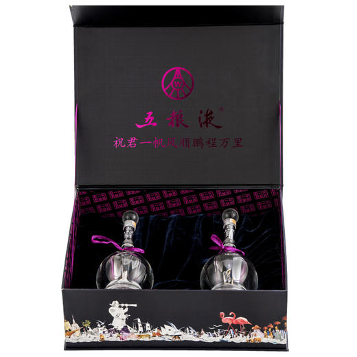 五粮液·祝君一帆风顺鹏程万里 （内含五粮液 52度 250mLx2）*1套 商品图1