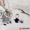 姬朝晖《人物作品》50*50cm 人物斗方作品 茶室/客厅挂画 商品缩略图5