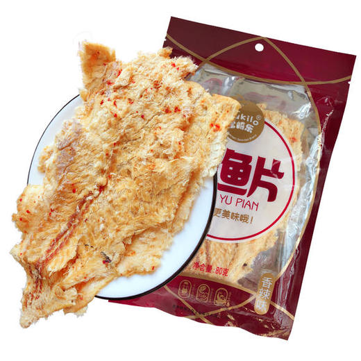 富崎乐香辣味鳕鱼片80G 商品图0