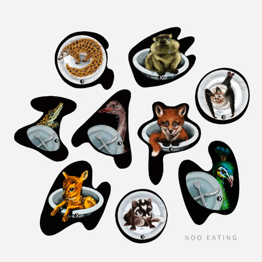 “我要自然，不要餐盘”环保袋-单肩包 商品图2