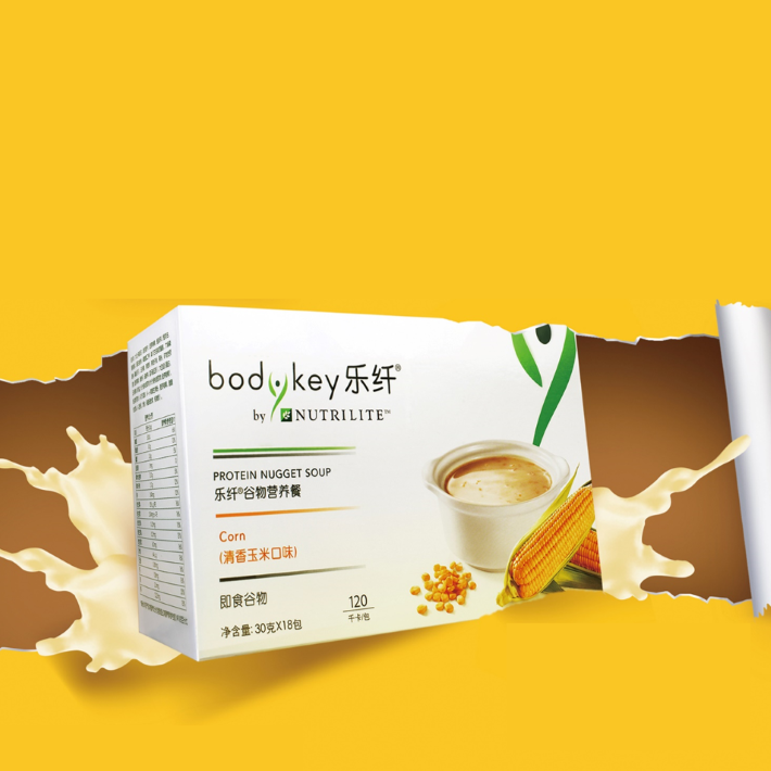 纽崔莱乐纤混合营养餐(清香玉米口味)/科学营养配比/ 有助体重管理/保持身体健康