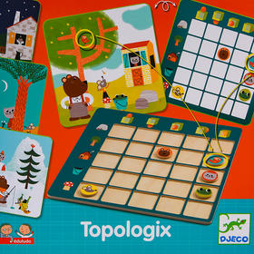 djeco空间位置逻辑认知训练儿童亲子桌游3-4-5岁宝宝启蒙益智玩具