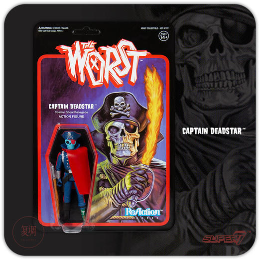 Super7 The Worst 系列3 复古 挂卡 潮玩 摆件 商品图2