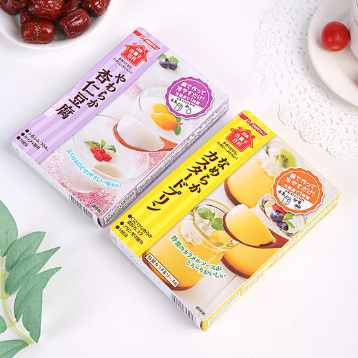 日清焦糖奶黄布丁粉果冻粉55g/盒 预拌粉杏仁豆腐粉 商品图0