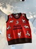 点此购买 GUCCI女款动物世界V领针织背心 曾153465 商品缩略图7