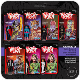 Super7 The Worst 系列3 复古 挂卡 潮玩 摆件