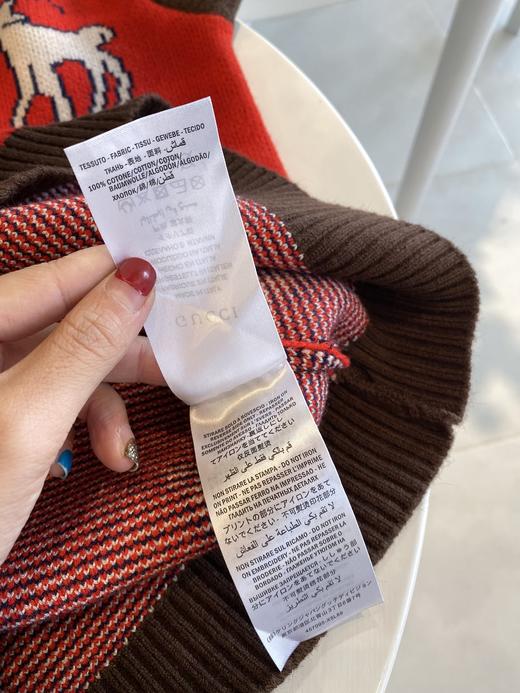 点此购买 GUCCI女款动物世界V领针织背心 曾153465 商品图14