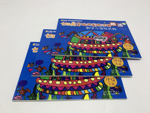 七田真全脑开发练习册：专注力与记忆力+数学与逻辑思维：中级（套装6册） 商品图4