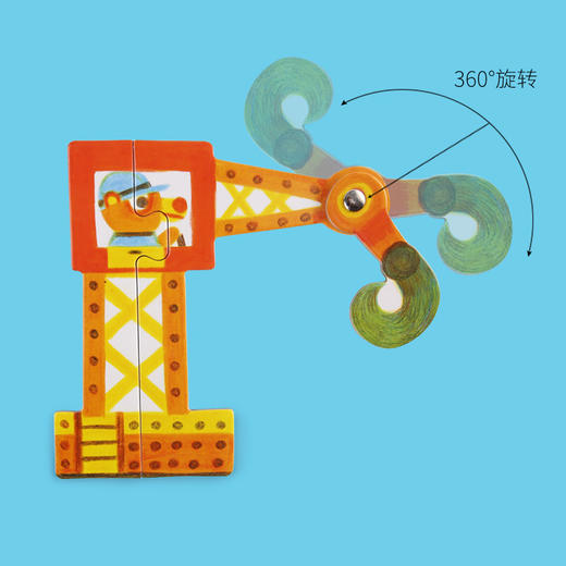 儿童交通工具工程车配对1拼图2岁半幼儿智力启蒙逻辑早教宝宝卡片 商品图3
