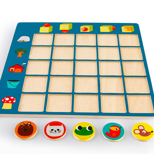 djeco空间位置逻辑认知训练儿童亲子桌游3-4-5岁宝宝启蒙益智玩具 商品图3
