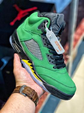 aj5 Air Jordan 5 乔5俄勒冈绿 货号：CK6631-307 尺码：40-46含半码