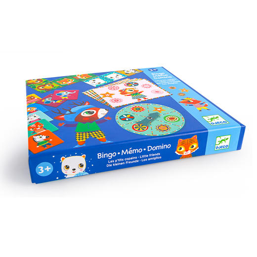 djeco多米诺接龙记忆对对碰游戏幸运大转盘桌游儿童益智玩具3-4岁 商品图4