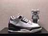 aj3 Air Jordan 3鞋款采用灰白的配色并将 KAWS 的形象融入到 Air Jordan 3 中，整体设计以 KAWS 经典的 Companion 形象为出发点 商品缩略图0