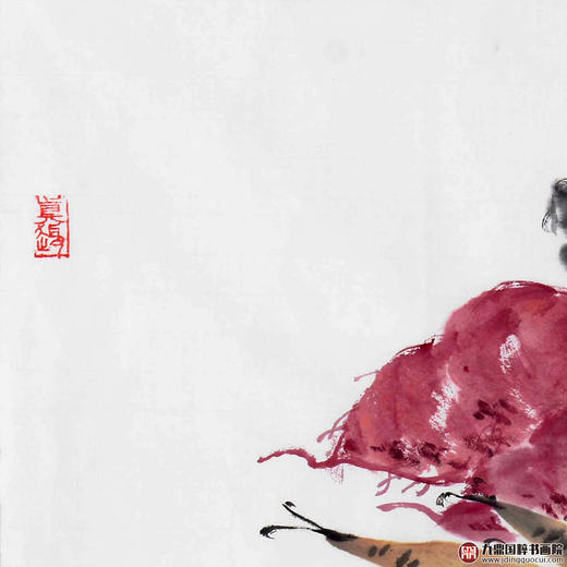 姬朝晖《山中隽味》50*50cm 花鸟斗方作品 餐厅/茶室/卧室挂画 商品图2