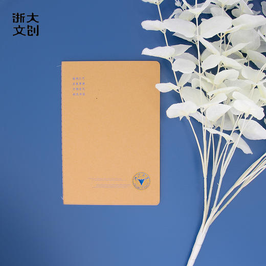 【浙大文创】浙江大学牛皮纸笔记本-A5-黄 商品图1