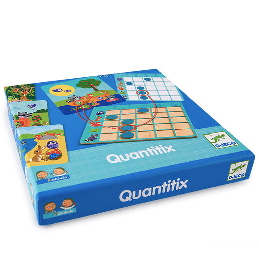 djeco森林动物数数游戏认知训练儿童亲子桌游3-4-5岁宝宝启蒙益智玩具 商品图3