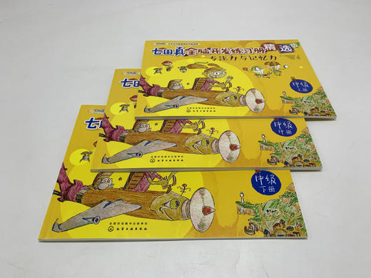 七田真全脑开发练习册：专注力与记忆力+数学与逻辑思维：中级（套装6册） 商品图2