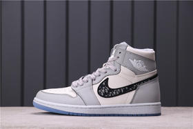 乔丹/Air Jordan AJ1 aj1 乔丹1代 乔1 乔丹1代高帮系列Dior x Air Jordan 1 High 货号：CN8607-002 乔1高帮迪奥联名